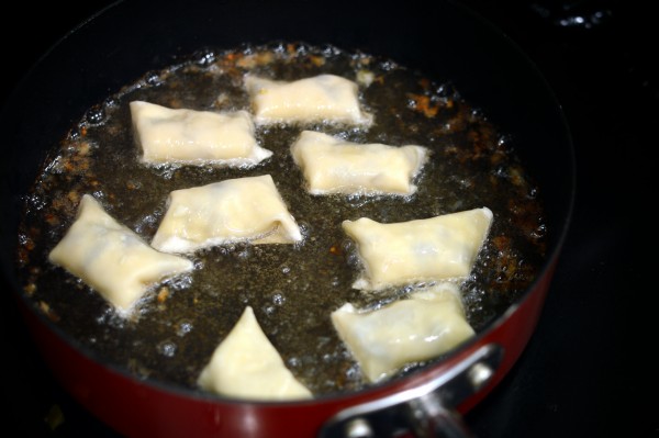 Green Chili Wontons