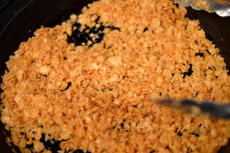 Sauteed Cornflake Topping for Hashbrown Casserole