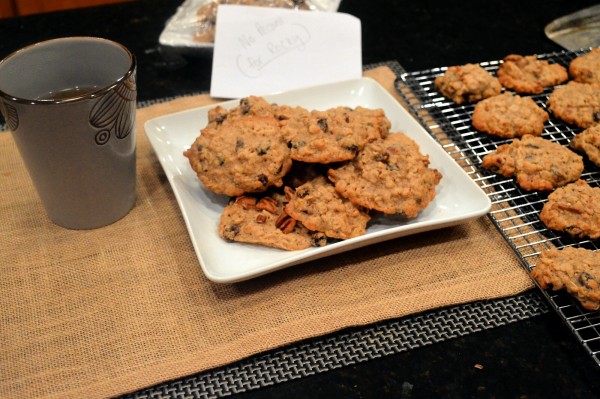 Raisin Pecan Oatmeal Cookies