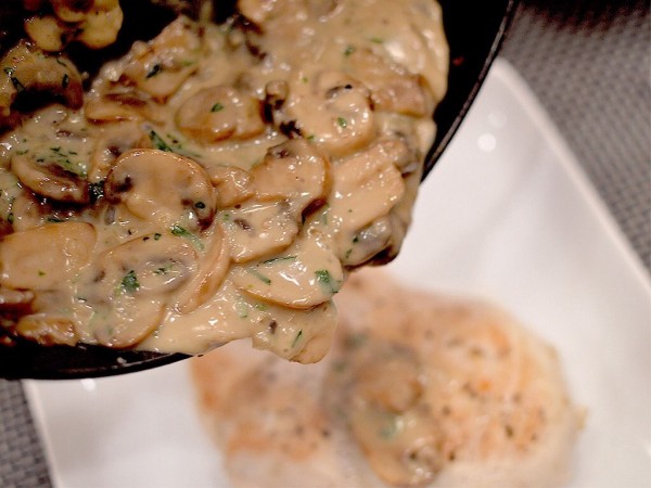 Chicken and Mushroom Fricassee | That Square Plate