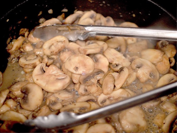 Chicken and Mushroom Fricassee | That Square Plate