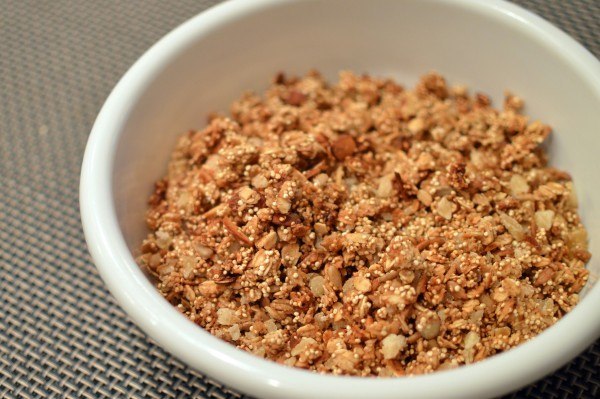 Crystallized Ginger Granola | That Square Plate