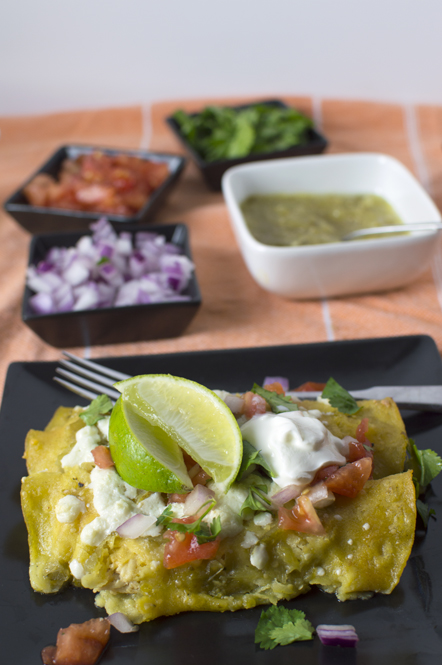 Enchiladas Verdes