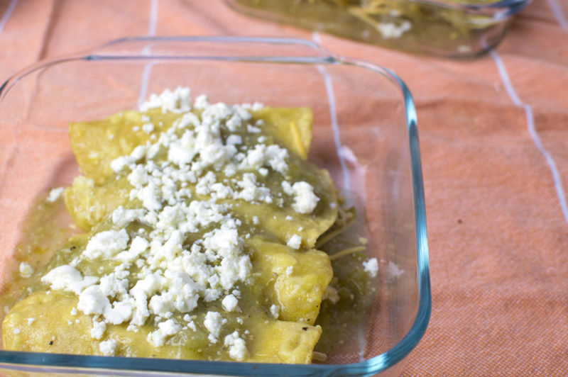 Enchiladas Verdes