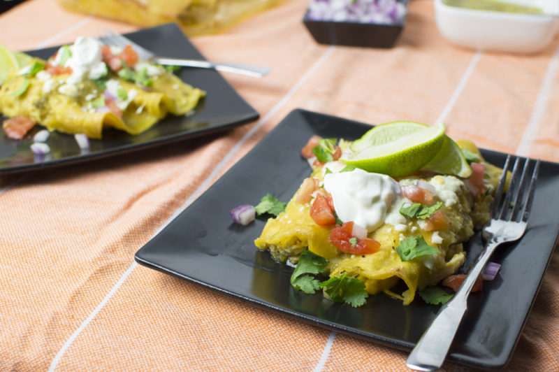 Enchiladas Verdes