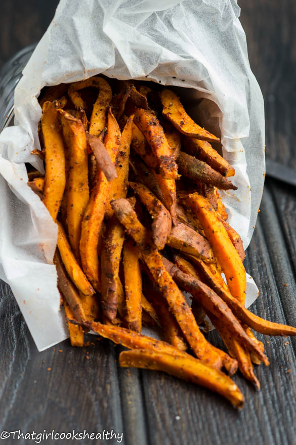 Cajun Sweet Potato Fries from That Girl Cooks Healthy