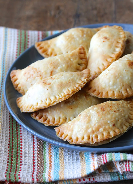 Mini Chicken Empanadas with Cheese and Chiles from Karen's Kitchen Stories