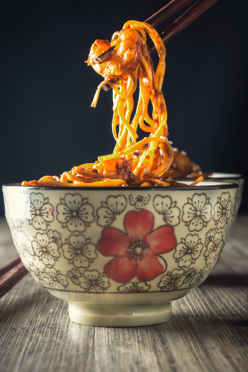 Ginger Garlic Chili Shrimp Stir Fry