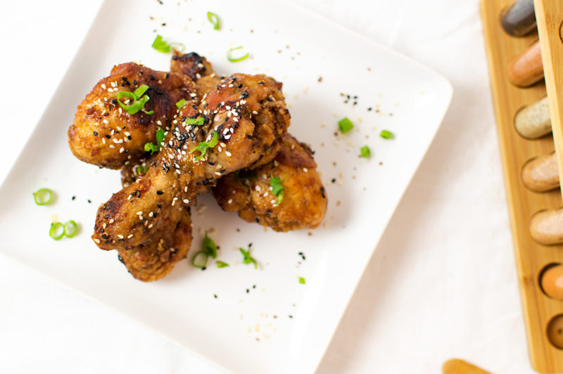 These drums are inspired by a wing recipe from Pretty Practical Pantry.. he obviously knows how to cook his wings. These were perfect!