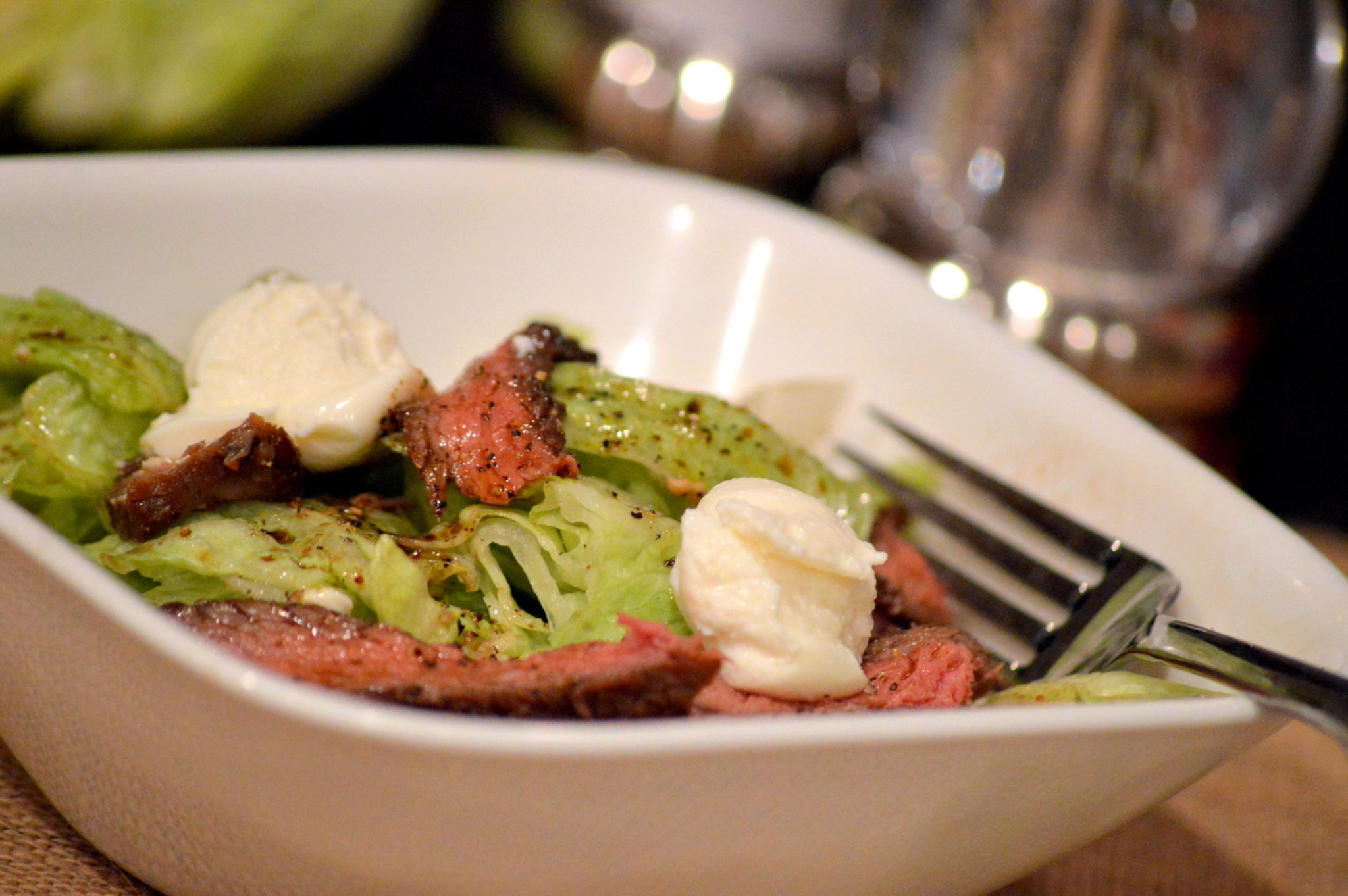 Ricotta Steak Salad