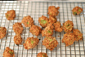 Pecan Encrusted Okra from @thatsquareplate