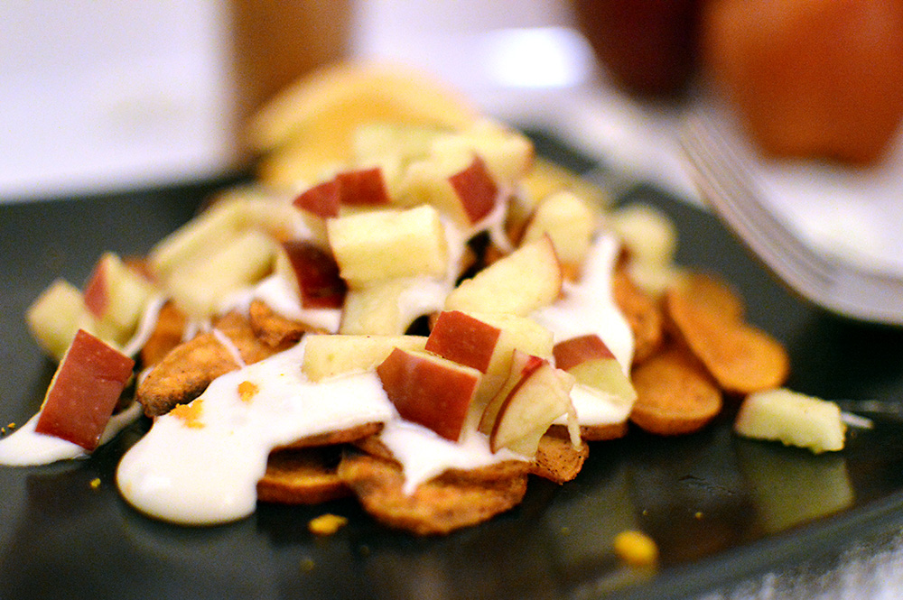 Sweet Potato Dessert Nachos