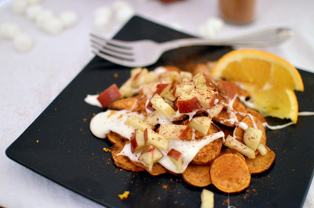 Sweet Potato Dessert Nachos